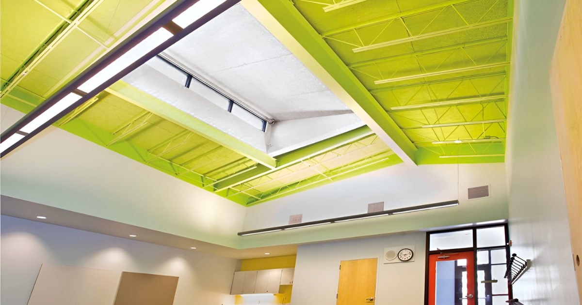 Tectum E-N roof deck panels